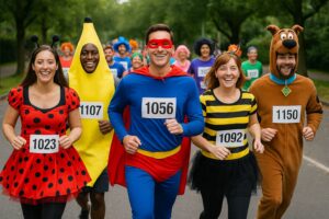 AI_generated_image_of_four_people_in_fancy_dress_costumes_taking_part_in_a_fun_run